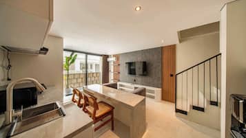 Exclusive Apartment, 1 Bedroom, Private Pool | Interior