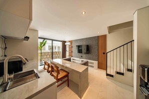 Exclusive Apartment, 1 Bedroom, Private Pool | Interior - Salt Lofts Pererenan (Bali)