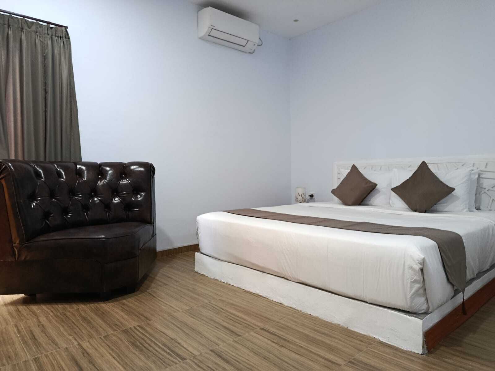 Quarto casal standard, vista para o jardim | Escrivaninha, Wi-Fi de cortesia