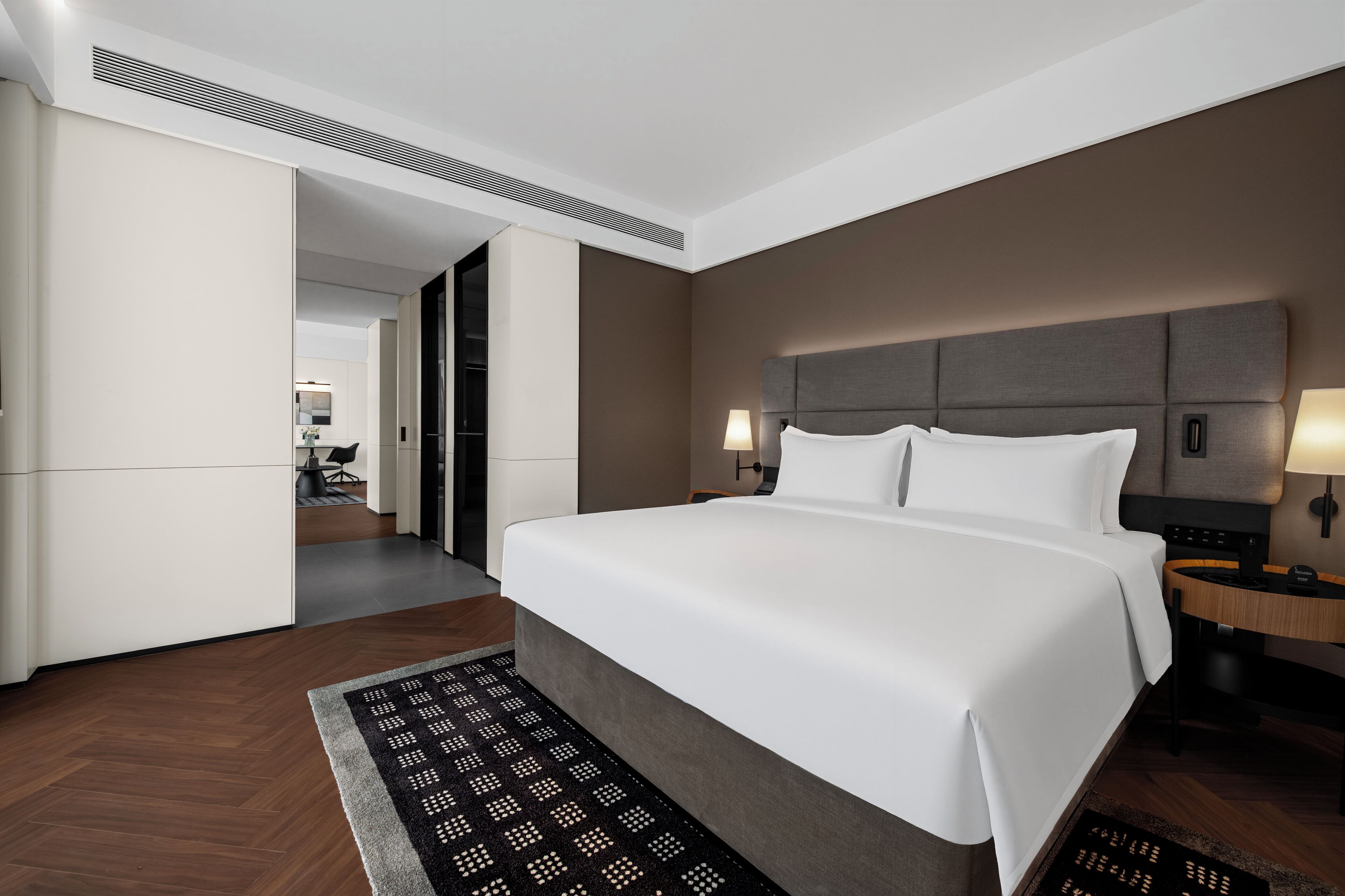 Free minibar, desk, laptop workspace, soundproofing