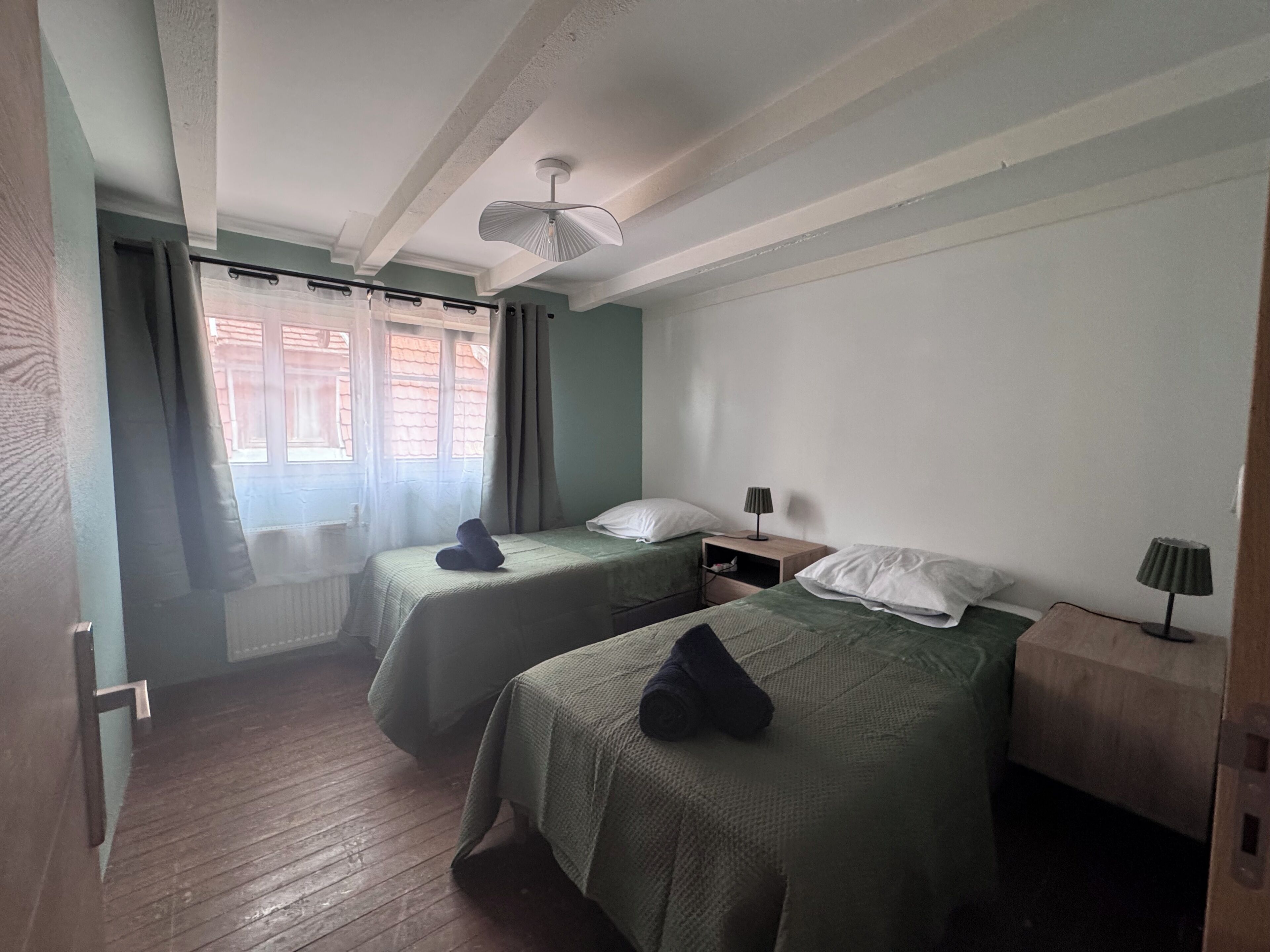 3 habitaciones, wifi y ropa de cama 