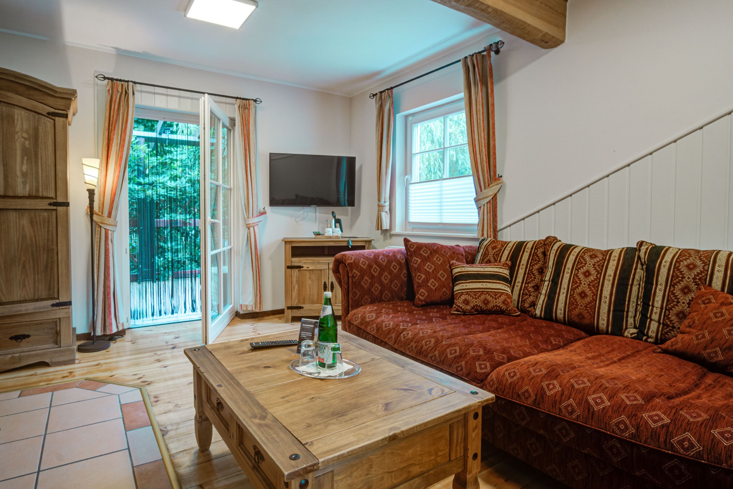 Superior-Suite, eigenes Bad (Kamin) | Lounge