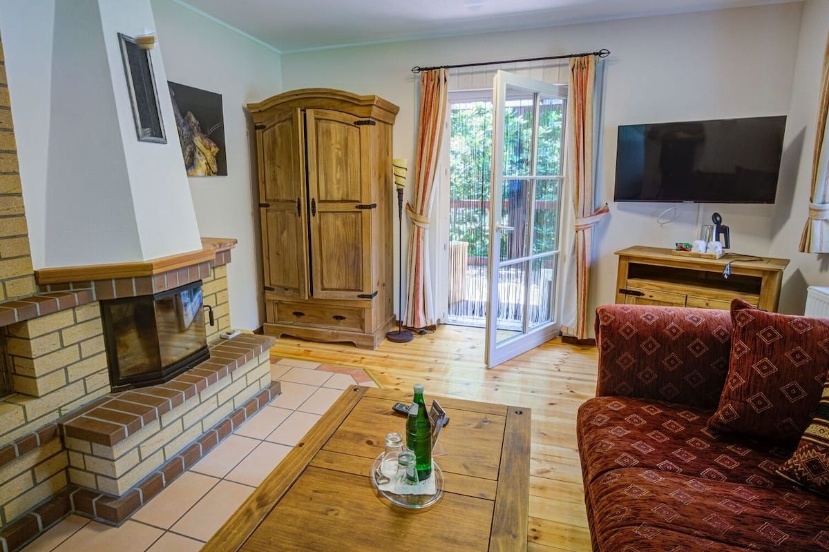 Superior Suite, Private Bathroom (Kamin) | Lounge