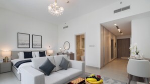 Estudio Deluxe, balcón, vistas a la ciudad