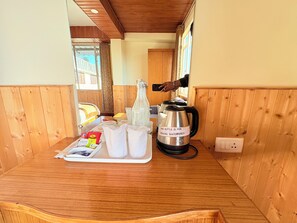 Luxury-Doppelzimmer, Talblick | Zimmerausstattung