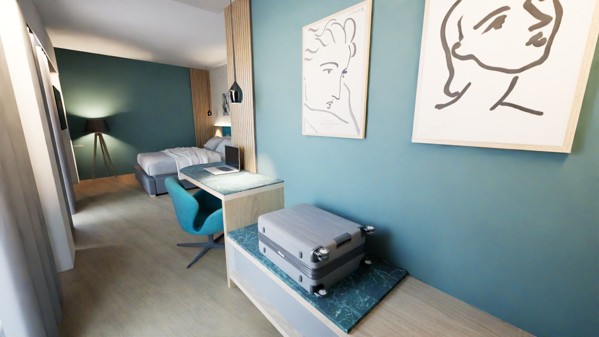 Deluxe Studio Suite, Balcony