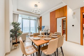 Dining - HAVN - 1 Bedroom in Olivo Park, JVC (Dubai)