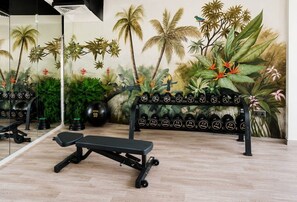 Fitness facility - HAVN - 1 Bed in Q Gardens Botique Residence, Arjan (Dubai)