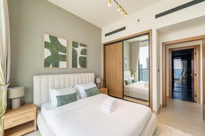 Iron/ironing board, WiFi - HAVN- High floor 2 Bed in Binghatti Onyx, JVC (Dubai)