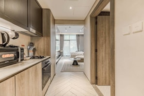 Interior - HAVN - Studio in Oxford with Pool View, JVC (Dubai)