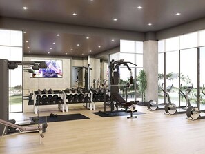 Fitnessbereich