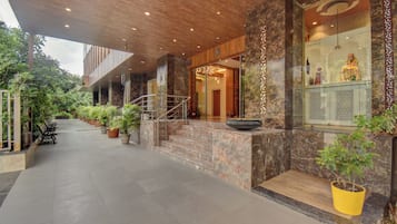 Entrada de la propiedad