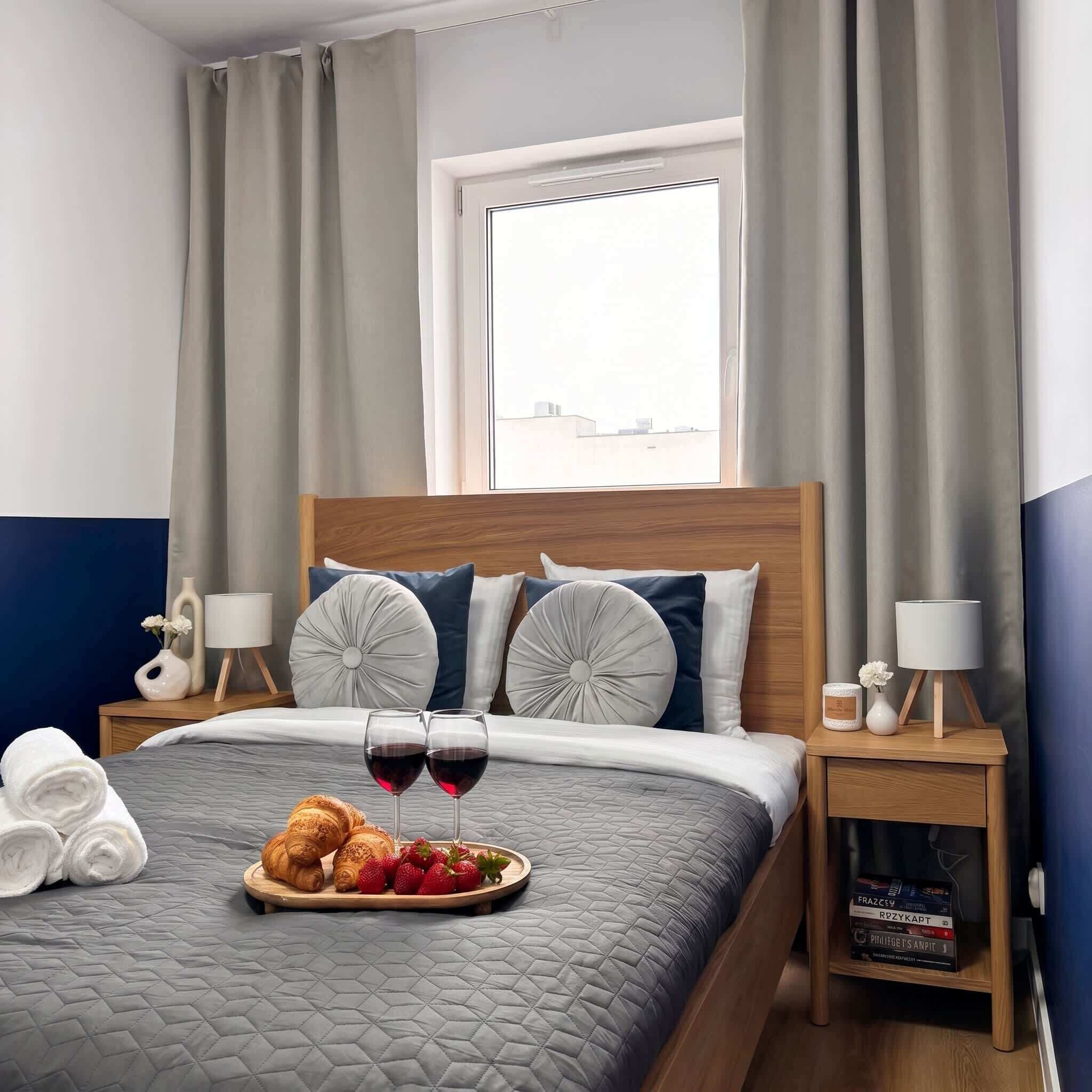 1 bedroom, desk, iron/ironing board, WiFi