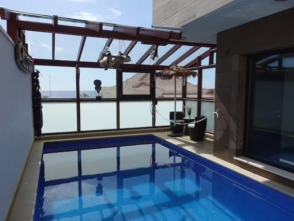 Pool - Designer home with a heated (covered) pool (La Listada)