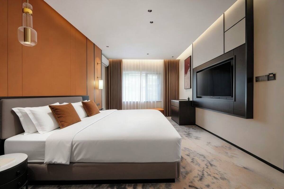 Cortinas blackout, sistema de insonorización y wifi gratis 
