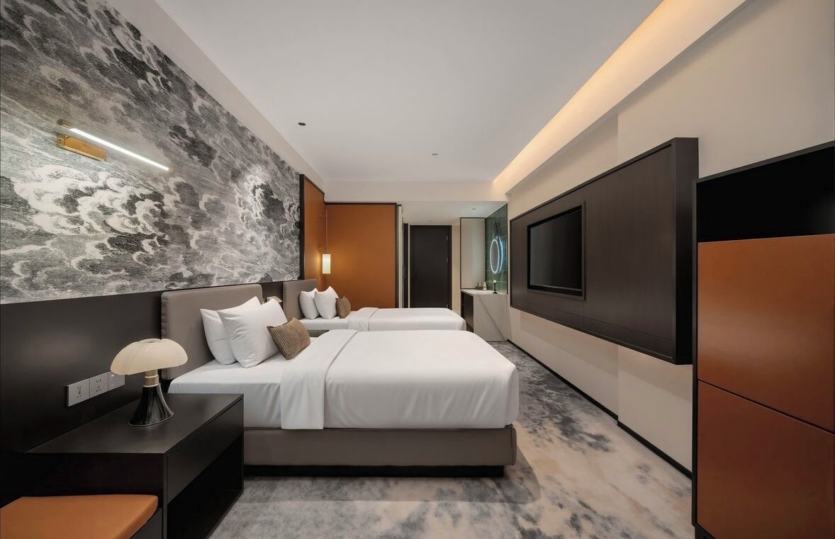Superior Twin Room, City View | Blackout curtains, soundproofing, free WiFi