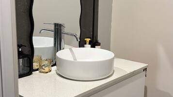 Shower, hair dryer