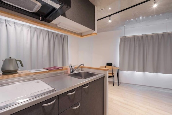 Fridge, microwave, stovetop, electric kettle - New! [About 30 minutes from Haneda Airport]Max2 (Ota City)