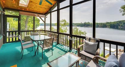 Stunning Lakefront Camps, Escape/ Explore Together