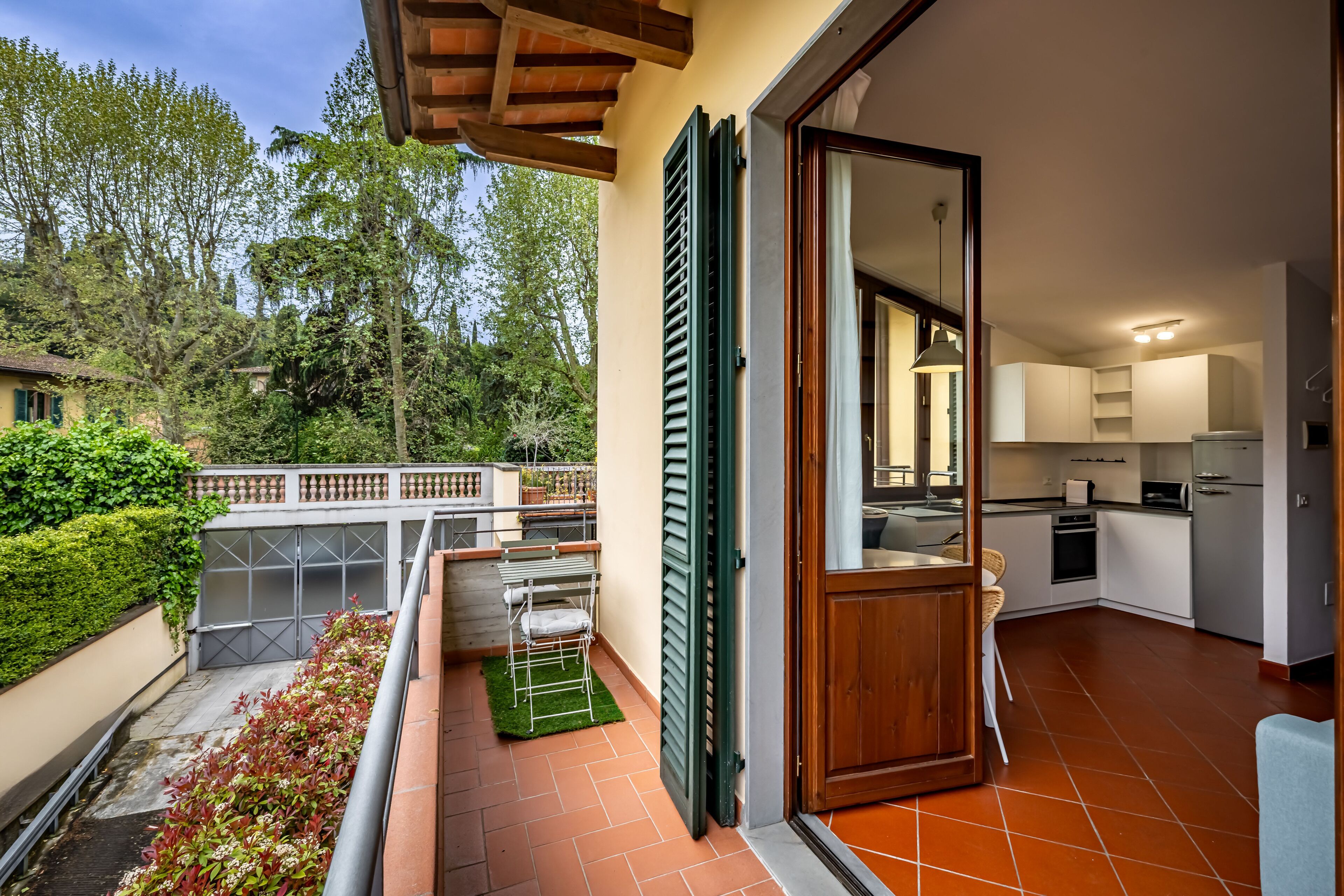 Apartment, 1 Schlafzimmer, Balkon | Terrasse/Patio