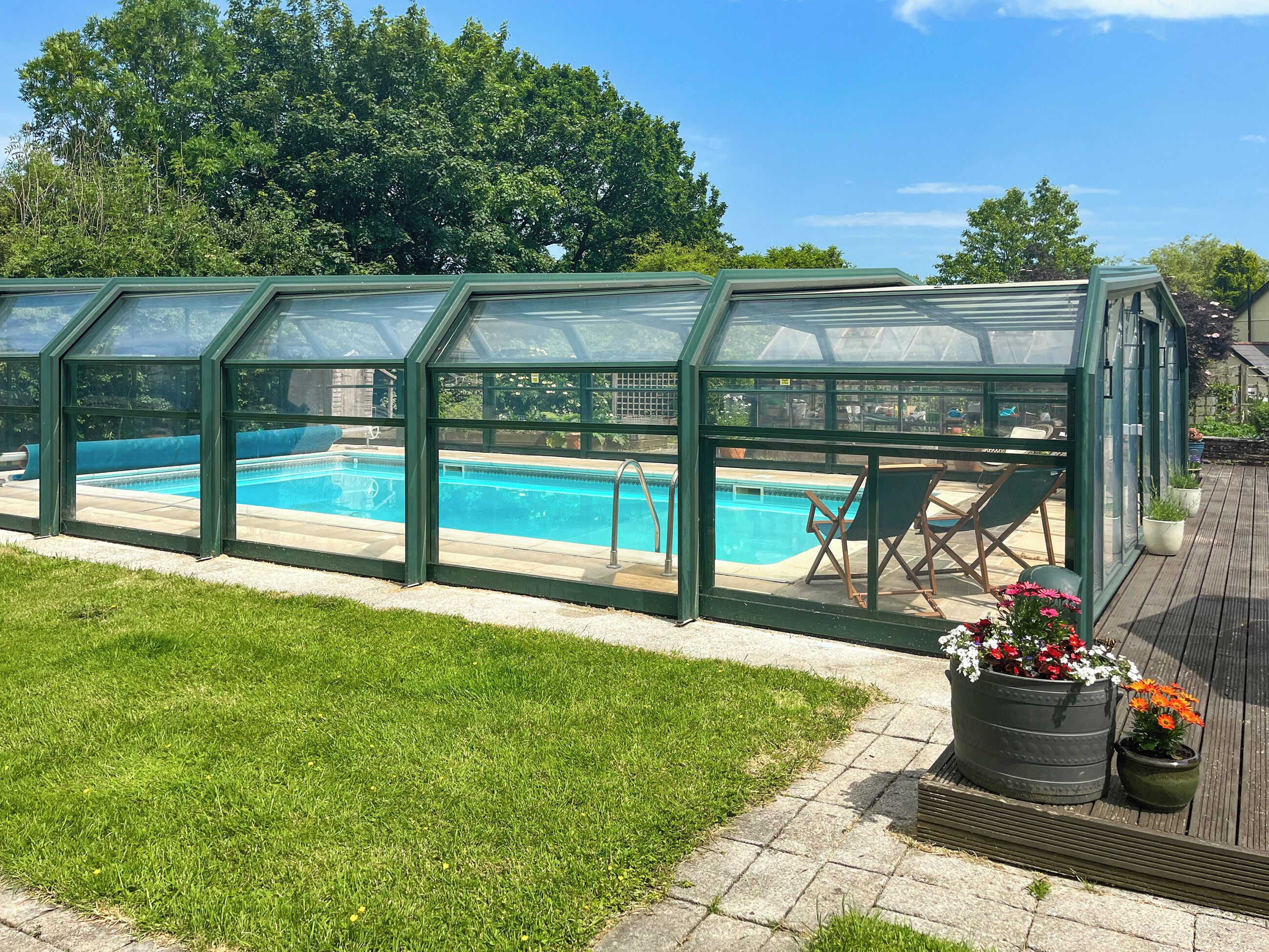 Swimming pool | Brook Cottage, Beaworthy