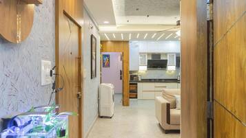 Apartment (2 Bedrooms) | Living area | TV