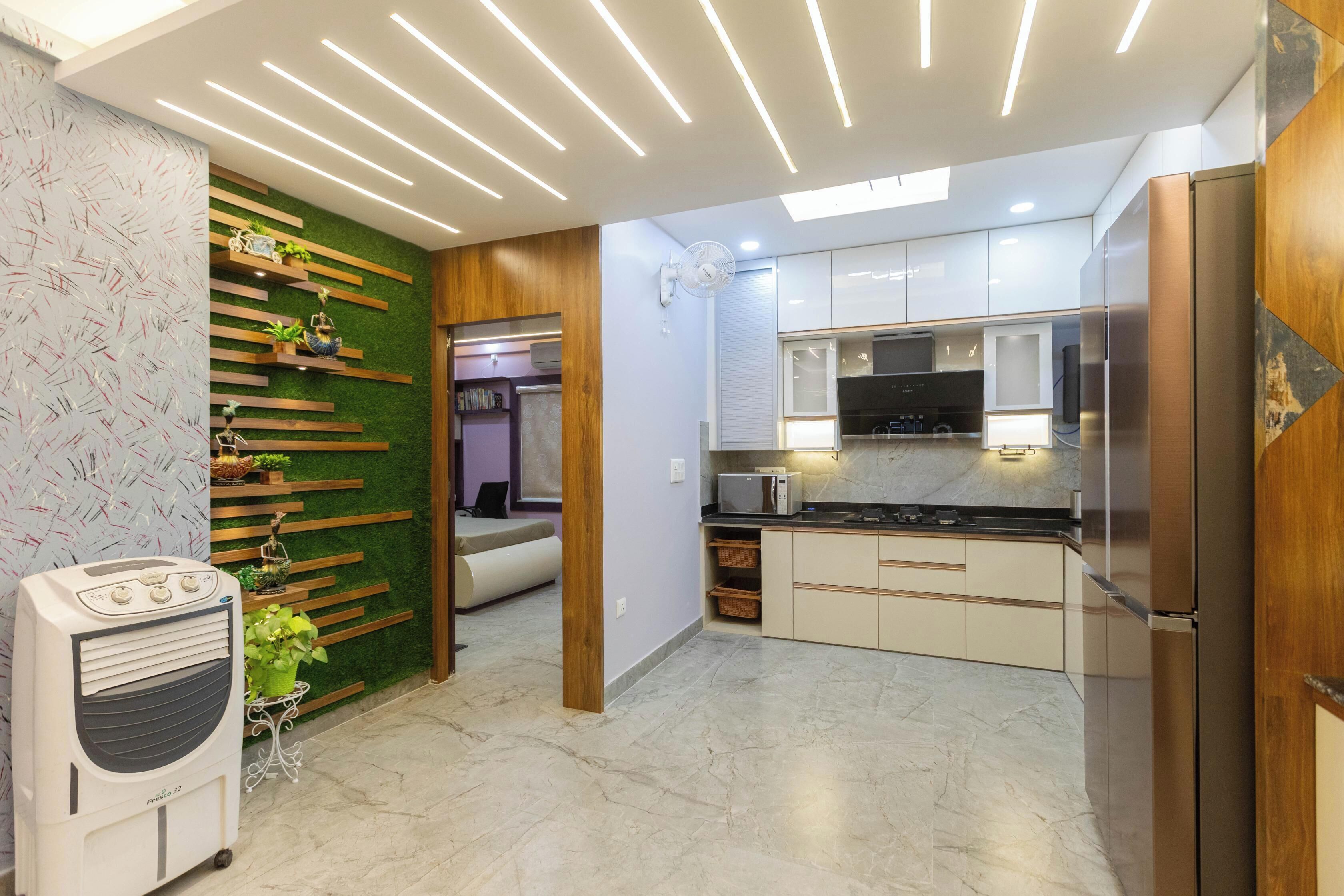 Apartment (2 Bedrooms) | Private kitchen | Microwave, blender, cookware/dishes/utensils