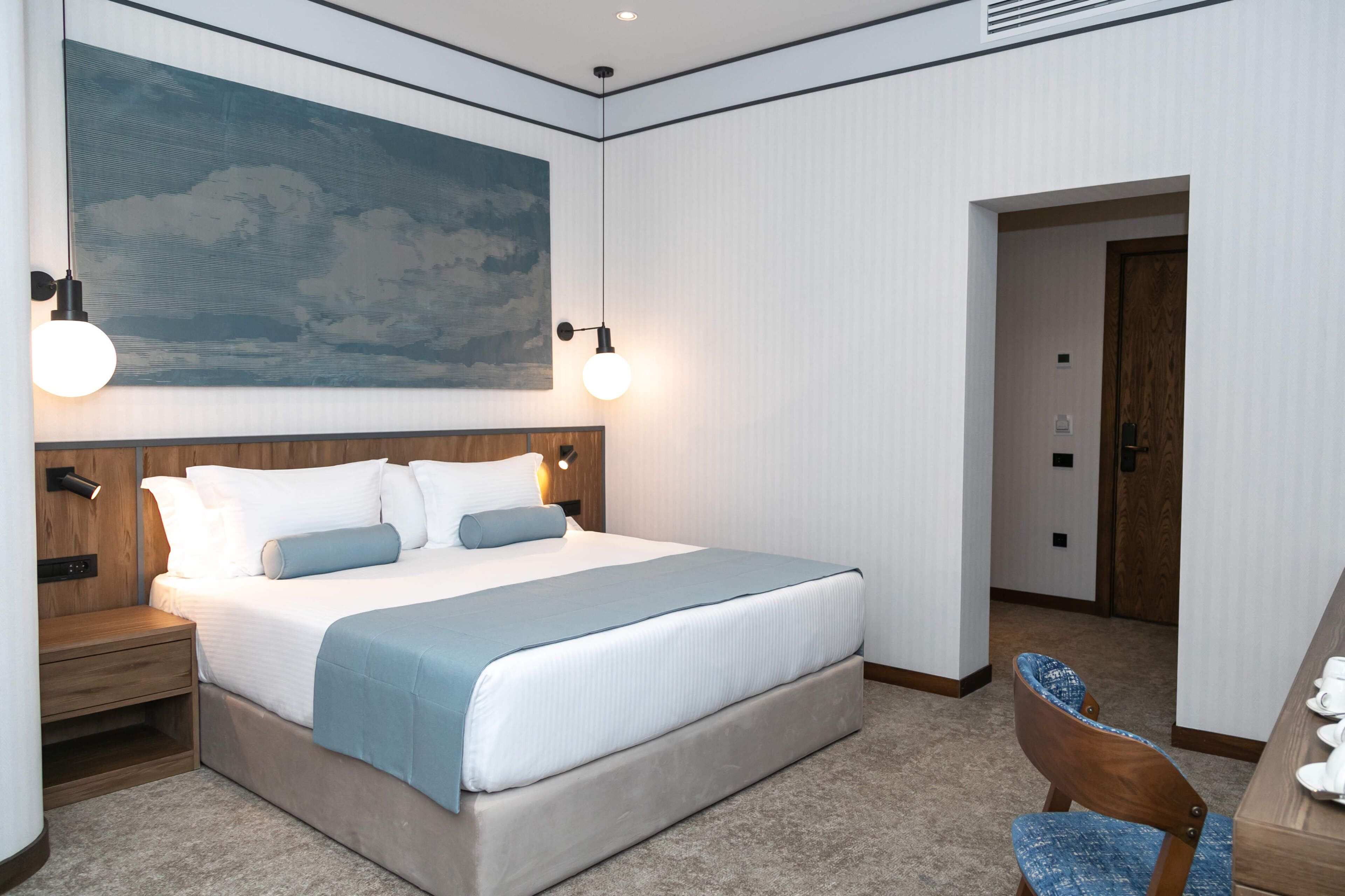 Superior Double Room, City View | In-room safe, desk, laptop workspace, blackout curtains