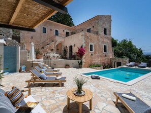 Villa | Pool - 3-bed Armeni Mountain Oasis (Rethymno)