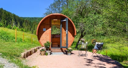 Glamping « Tonne de nuit » au cœur de la Forêt-Noire