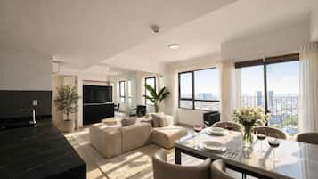 Standard Apartment, Balcony | Living area