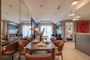 Apartment, 3 Bedrooms | Dining - Masteri Thao Dien Apartment Raymond Holm (An Khanh)