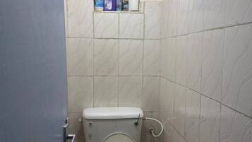 Towels, soap, toilet paper
