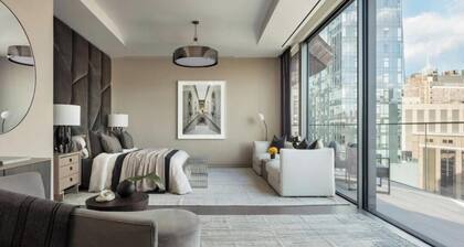 Enjoyable 2-bedroom apartment with AC in vibrant Lahore
