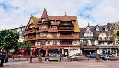 Central Deauville Duplex | Steps from Place Morny & Beach