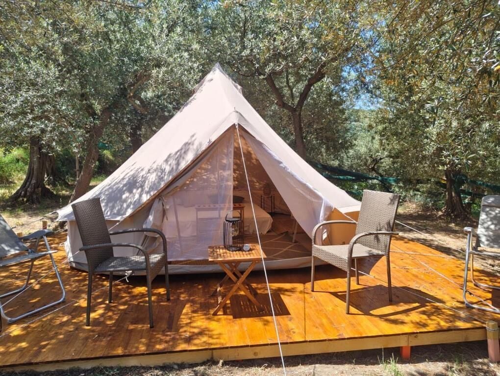Tenda Deluxe, vista baia | Ristorazione all'aperto