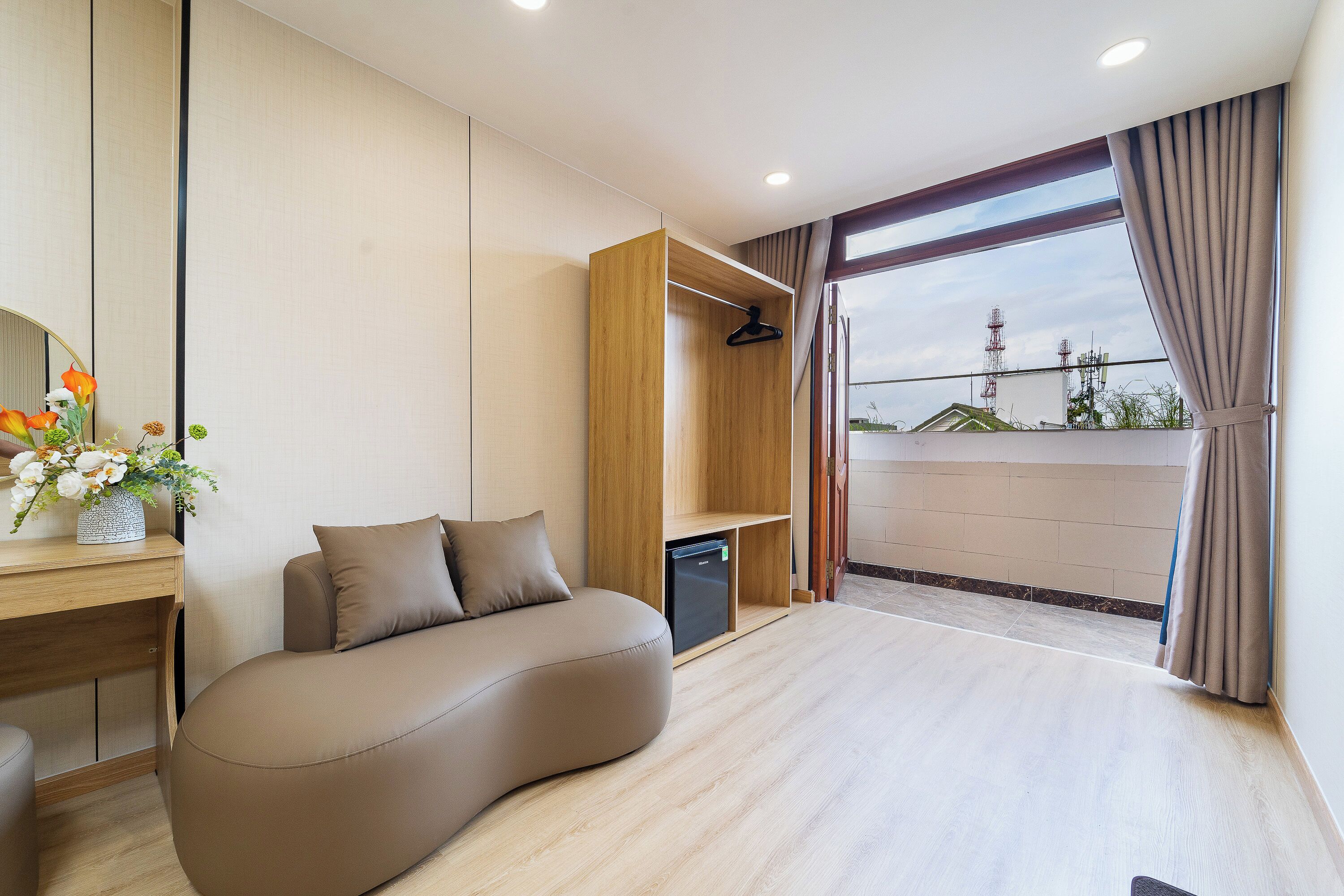 Familienzimmer | Minibar, kostenloses WLAN, Bettwäsche