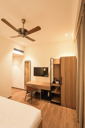 In-room safe, desk, laptop workspace, free WiFi - The Nim Managed by Quadrillion Hotels (Budaun)