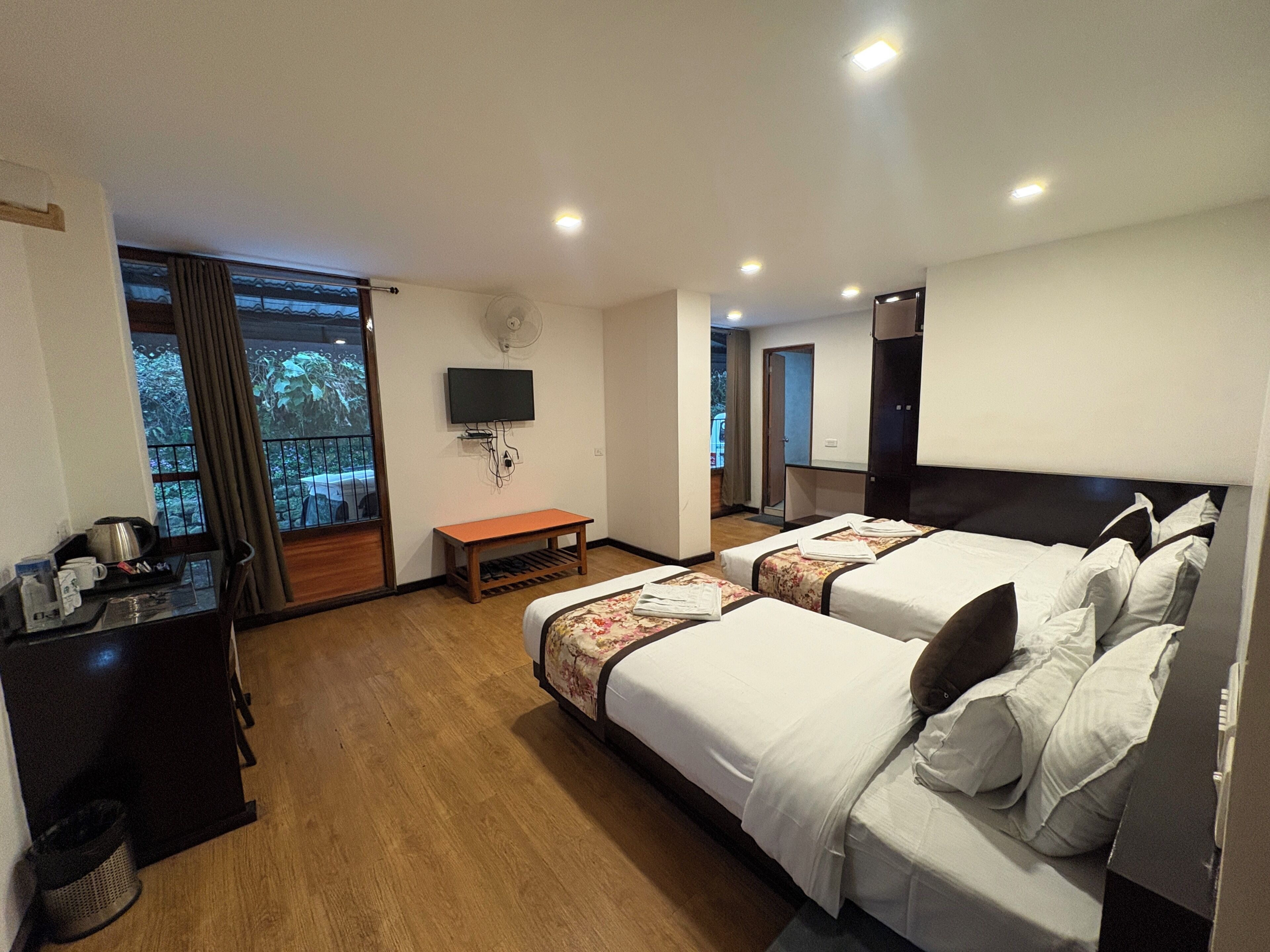 Deluxe Triple Room, City View | View from room