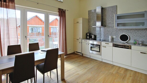 Apartment | Private kitchen - Appartement Hafenflair am Plauer See (Plau am See)