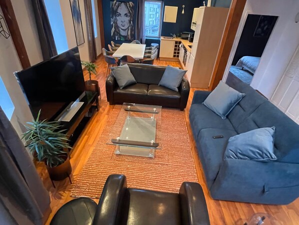Living area - Modern apartment in central Épinal, 2-4 pers (Épinal)