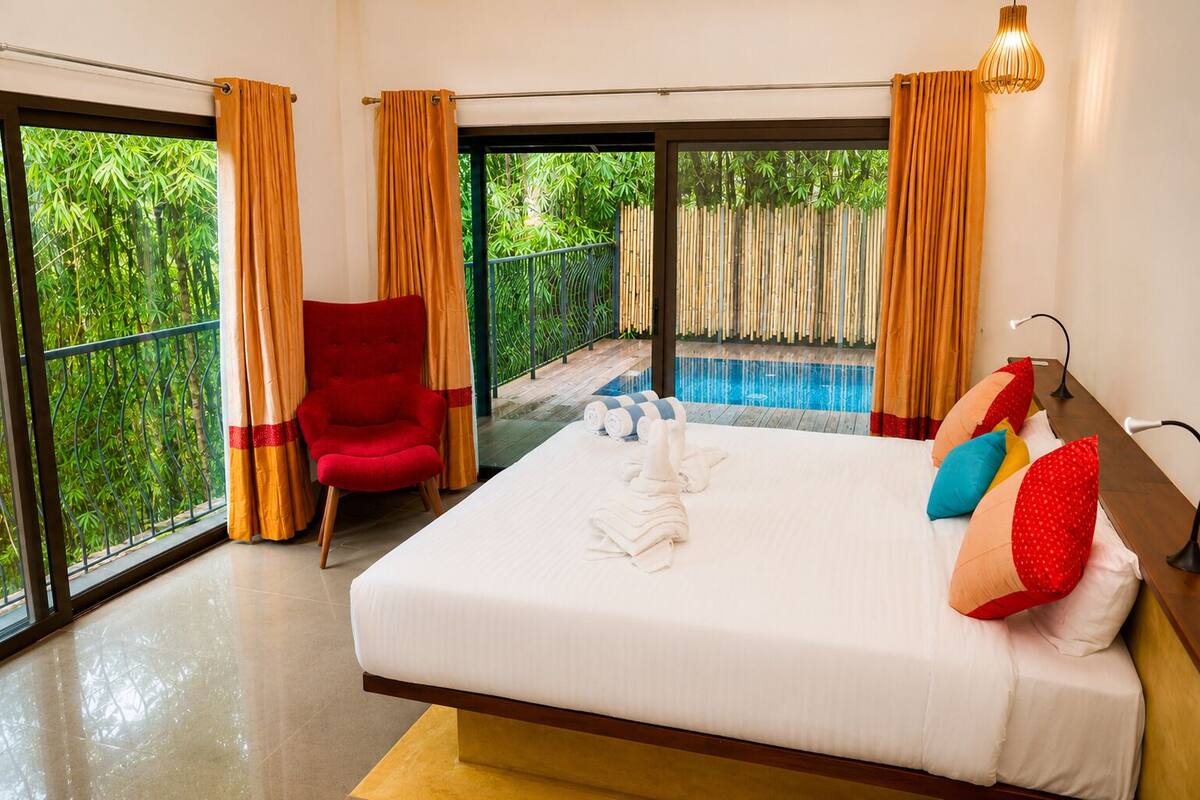 Luxury Suite, Pool View | View from room