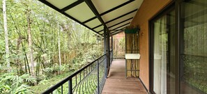 Deluxe Double Room, Patio, Courtyard View | Property grounds - Amritara Dominics Nature Retreat Wayanad (Sultan Bathery)
