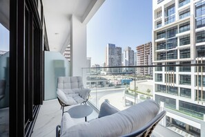 Balcony - Bloomfields Studio - Azizi Riviera 67-Meydan (Dubai)