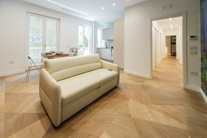 Luxury Apartment, Balcony, City View | Living area - Vittoria Luxury Home (Salerno)