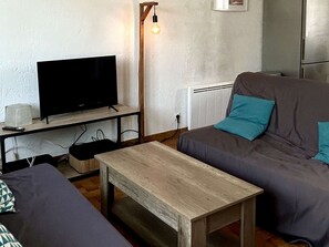 Living area - Peaceful house near beach - 5 guests (45 units) (Barbâtre)