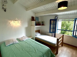 Room - Peaceful house near beach - 5 guests (45 units) (Barbâtre)