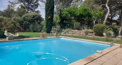1 bedroom, separate entrance, private parking, small pets allowed, swimming pool.