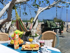 Ferienhaus | Balkon