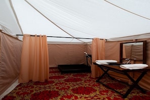 Premium Tent | Interior - Kumbh Ganga Retreat (Nashik)